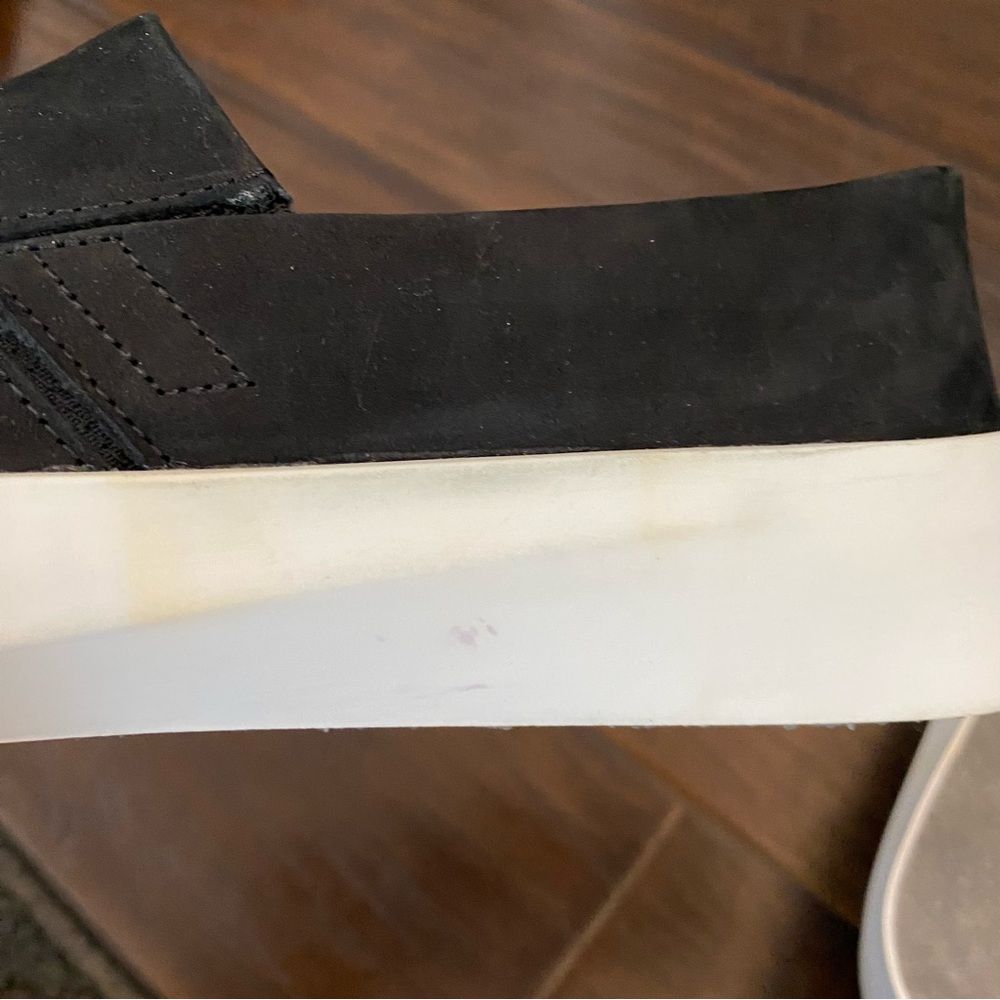 Wolf & Shepherd Cruise Men's Slip On Black & White Shoe Size 42 US 9 - Picture 8 of 9